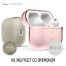 Чехол Elago Clear case with Round strap для AirPods Pro 2 (2022), Lovely Pink
