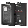 Чехол AMG Liquid silicone Expressive graphic Hard +Strap для iPhone 14 Pro, черный