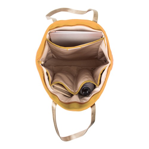 Uniq для ноутбуков 14" сумка HAVA Rpet fabric Tote bag Canary Yellow