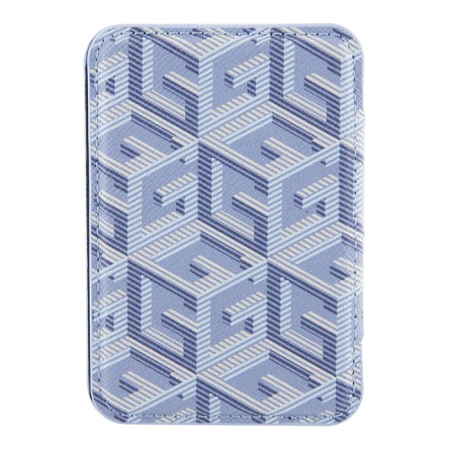 Guess магнитный бумажник Wallet Cardslot MagSafe PU G CUBE with metal logo Blue