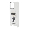 Karl Lagerfeld для iPhone 13 Pro Max чехол Crossbody PC/TPU NFT Karl Ikonik + Big Strap Hard Transparent