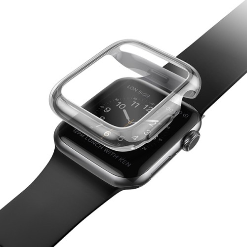 Чехол Uniq Garde для Apple Watch 44 мм, Smoke grey