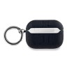 Karl Lagerfeld для Airpods Pro чехол PU Saffiano Monogram with ring NFT Metal Head Choupette Black