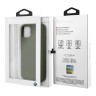 Чехол BMW Signature Liquid Silicone для iPhone 11, зеленый