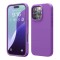 Elago для iPhone 16 Pro Max чехол Soft silicone (Liquid) Neon Purple