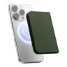 Elago магнитный бумажник MagSafe Card Pocket PU Leather Dark Green