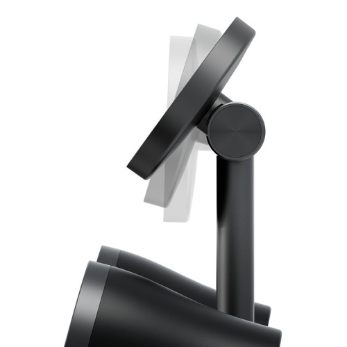 Energea Беспроводное СЗУ +Аудио MagAudio Stand 2in1 QI2 wireless MagSafe charger +Stereo speaker Gunmetal