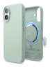 Elago для iPhone 17 чехол Magnetic Silicone Mint (MagSafe)