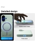 Elago для iPhone 17 чехол Magnetic Silicone Mint (MagSafe)