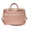 Сумка Guess Saffiano Script logo Bag для ноутбука до 15 дюймов, розовая