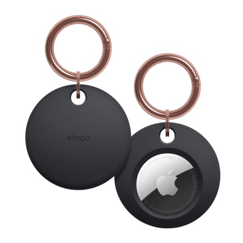 Чехол Elago Silicone для AirTag, черный