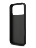Karl Lagerfeld для iPhone 17 Pro Max чехол PU Saffiano Monogram with Cardslot Hard Silver