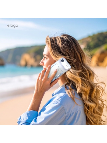 Elago для iPhone Air чехол Magnetic HYBRID (pc/tpu) Clear (MagSafe)