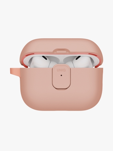 Uniq для Airpods Pro 3 чехол CLYDE Lock case Light Pink/Crepe Pink