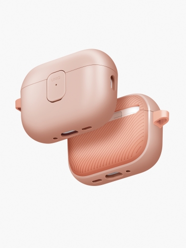 Uniq для Airpods Pro 3 чехол CLYDE Lock case Light Pink/Crepe Pink