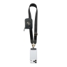 Guess шнурок на шею Universal Crossbody PU Strap 4G Big metal Logo + Smartphone patch + Wallet Black