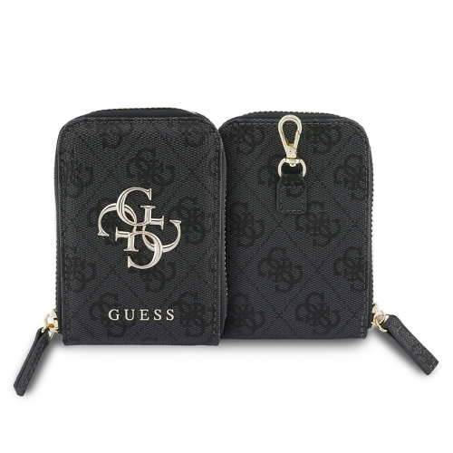 Guess шнурок на шею Universal Crossbody PU Strap 4G Big metal Logo + Smartphone patch + Wallet Black