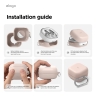 Elago для Galaxy Buds 4/4 Pro чехол Silicone Hang case Sand Pink