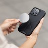 Чехол подставка Uniq Transforma для iPhone 14 Plus, черный (MagSafe)