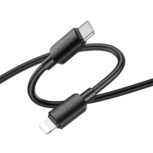 HOCO кабель X96 Hyper PD20W charging data cable USB-C to iPhone (L=1M) Black