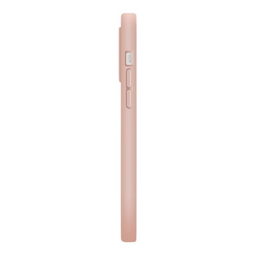 Силиконовый чехол Uniq LINO для iPhone 14 Plus, розовый