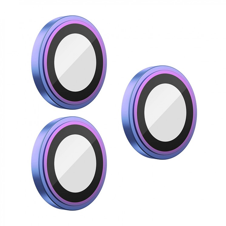 BLUEO Camera lens Armor metal для камеры iPhone 14 Pro | 14 Pro Max, Colorful (3 шт +installer)