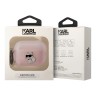 Чехол Lagerfeld TPU with ring NFT Choupette Translucent для Airpods Pro 2, розовый