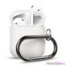 Чехол Elago Hang case для AirPods 1/2, белый