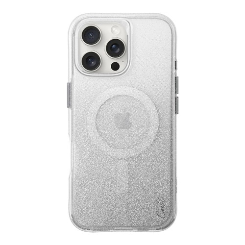 Uniq для iPhone 16 Pro Max чехол COEHL Lumino Sparkling Silver (MagSafe)