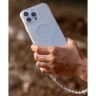 Uniq для iPhone 16 Pro Max чехол COEHL Lumino Sparkling Silver (MagSafe)