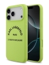 Karl Lagerfeld для iPhone 17 Pro Max чехол Liquid silicone RSG logo Hard Green (MagSafe)