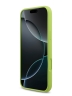 Karl Lagerfeld для iPhone 17 Pro Max чехол Liquid silicone RSG logo Hard Green (MagSafe)