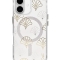Uniq для iPhone 17 чехол COEHL IML Maree Sparkling Silver (MagSafe)