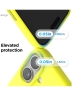 Elago для iPhone 17 чехол Magnetic Silicone Neon Yellow (MagSafe)