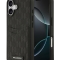 Karl Lagerfeld для iPhone 17 чехол PU Saffiano Monogram with Cardslot Hard Black