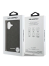 Karl Lagerfeld для iPhone 17 чехол PU Saffiano Monogram with Cardslot Hard Black