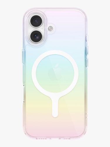 Uniq для iPhone 17 чехол Iridescia (holographic) Holo Quartz (Magsafe)
