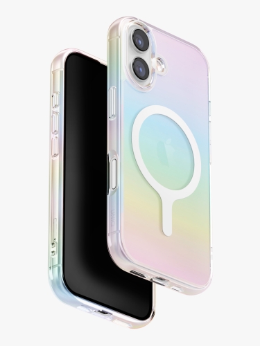 Uniq для iPhone 17 чехол Iridescia (holographic) Holo Quartz (Magsafe)