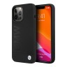 Чехол BMW Signature Liquid Silicone Laser logo для iPhone 13 Pro, черный