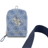 Guess шнурок на шею Universal Crossbody PU Strap 4G Big metal Logo + Smartphone patch + Wallet Blue