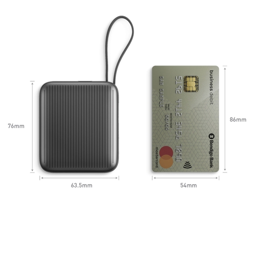 Energea АКБ Integra Mini 35 (CCC), 10000 USB-C + кабель USB-C Total 35W Display Gumental