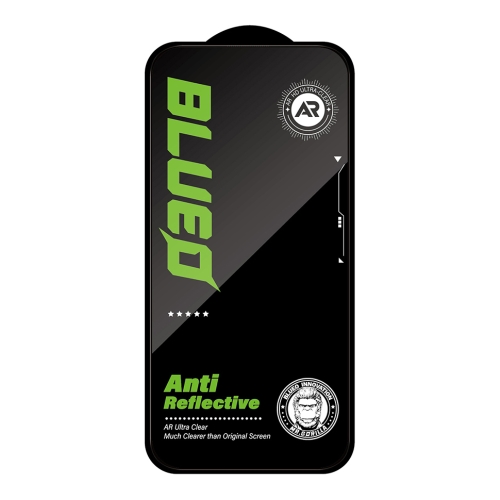 BlueO стекло для iPhone 18 Pro/17 Pro/17/16 Pro, AR Anti-reflective UltraHD Black