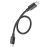 HOCO кабель X96 Hyper PD60W charging data cable Type-C to Type-C (L=0.25M) Black