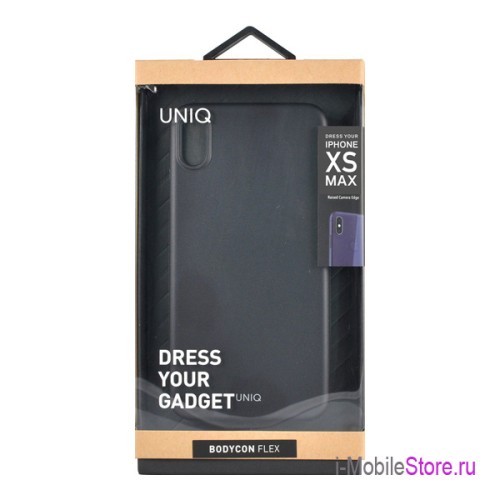 Чехол Uniq Bodycon для iPhone XS Max, синий