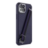 Чехол Nillkin Strap Magnetic для iPhone 14 Plus, фиолетовый (magsafe)