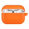 Чехол Uniq Vencer Silicone case +carabin and earstrap для AirPods Pro 2 (2022), оранжевый