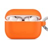 Чехол Uniq Vencer Silicone case +carabin and earstrap для AirPods Pro 2, оранжевый