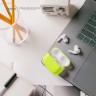 Чехол Elago Clear case with Round strap для AirPods Pro 2, Neon Yellow