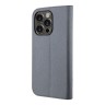 Чехол Lagerfeld PU Saffiano NFT Karl & Choupette Booktype для iPhone 14 Pro Max, серебристый