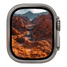 Защитное стекло Uniq OPTIX DUO PRO Anti-reflective со стальной рамкой для Apple Watch Ultra 49 мм